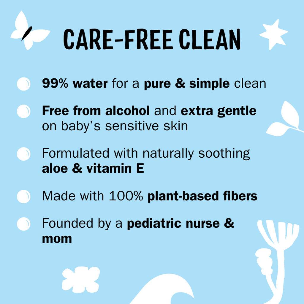 Sensitive Clean Baby Wipes